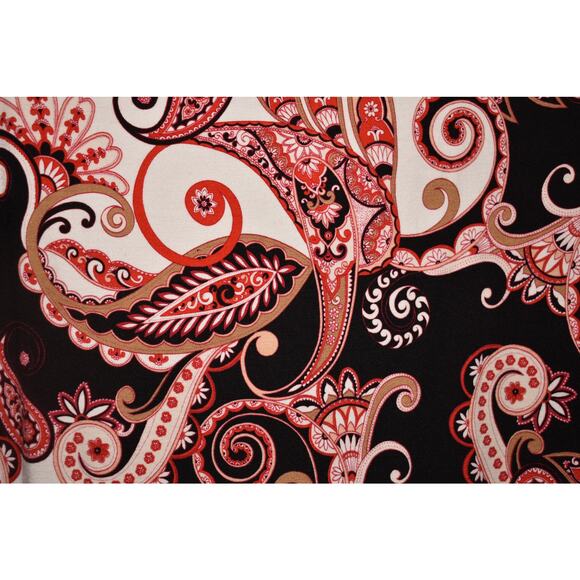 CHICO'S $78 Touch of Cool Paisley‎ Mock Neck Top Chico's 0 / US Small - Picture 3 of 4